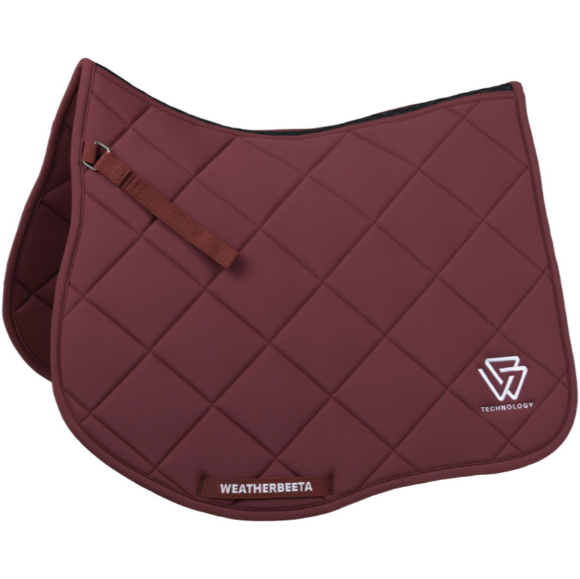 2026 WeatherBeeta Softshell Pro 3D Air-Tec Tout Usage Tapis De Selle 1030350003 - Burgundy
